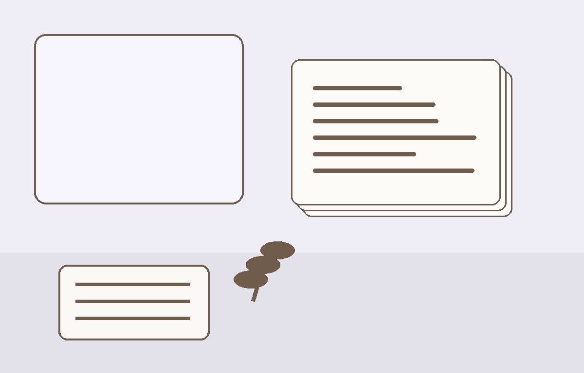 Organized folders, notebook and neutral office objects